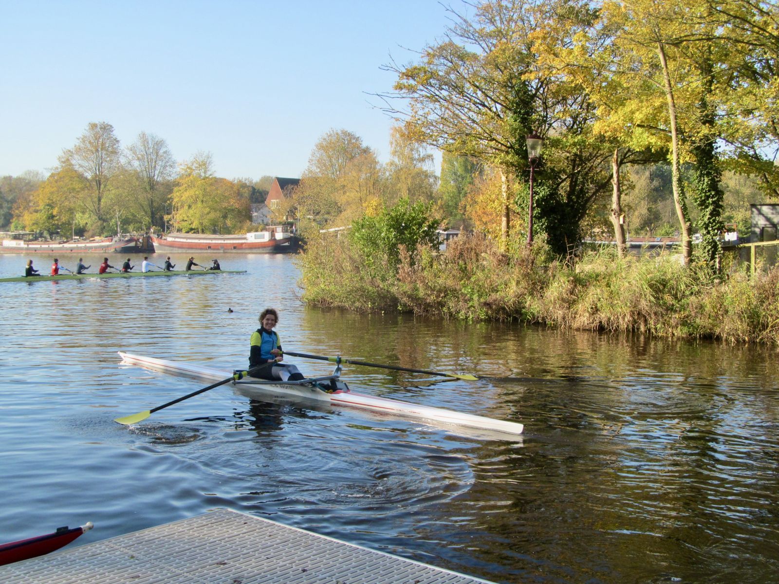 Rowing in Amsterdam - Saarrowing center