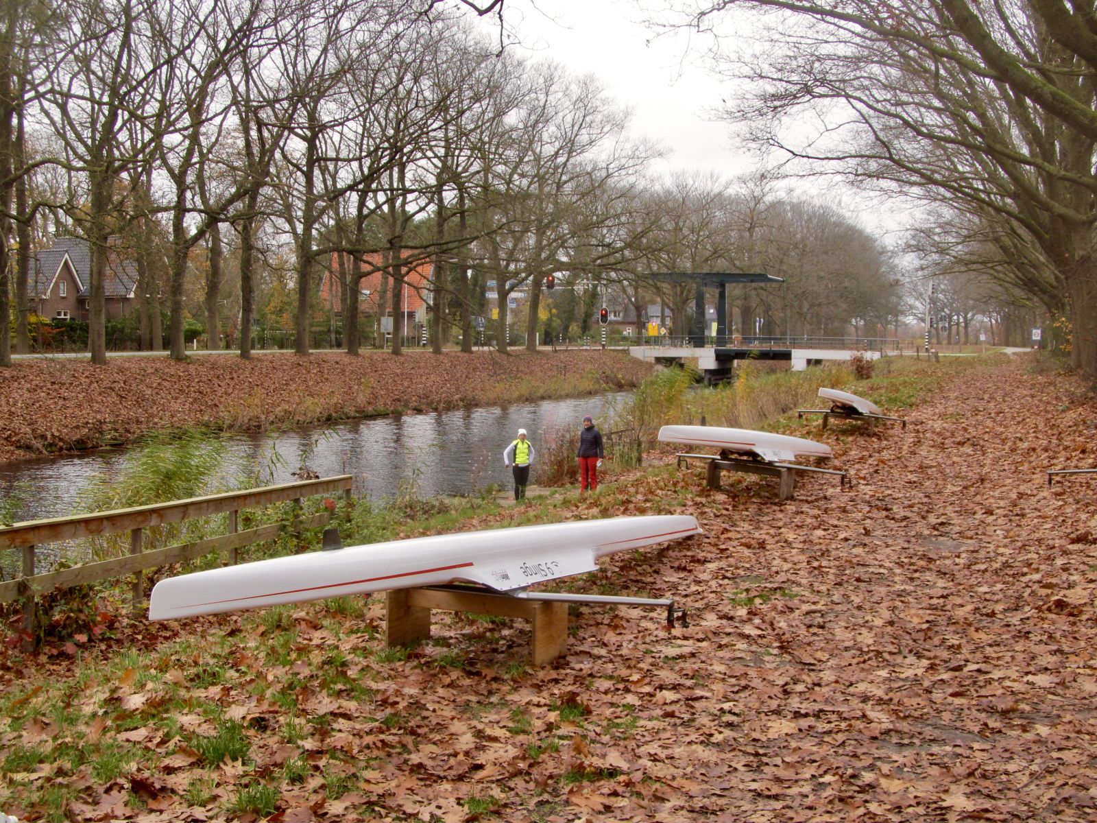 Roeien op het Apeldoorns Kanaal - Eerbeek - Saarrowing center