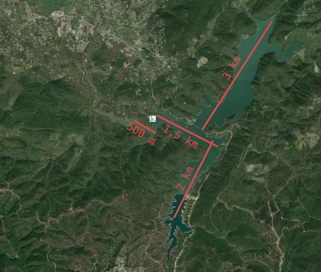 Lac de Sainat Cassien - Rowing