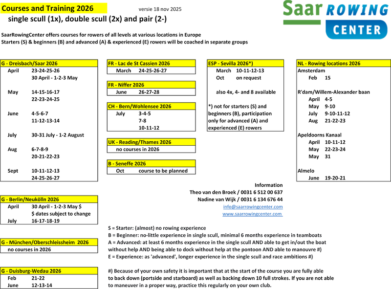 kalender SRC 2026 - versie 18 nov 2025