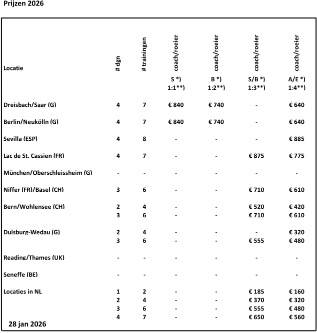 prijzen 2026 versie 28 jan 2026